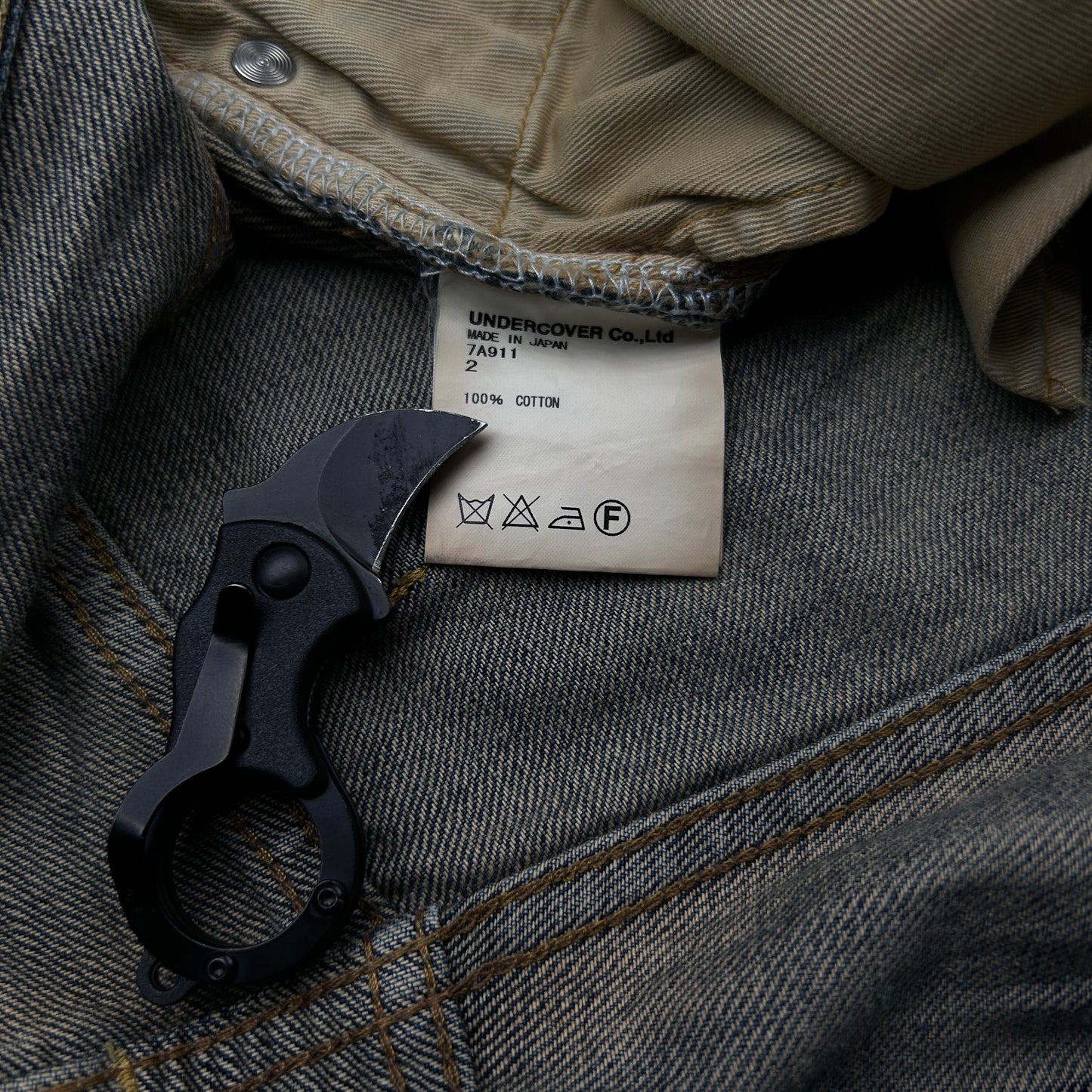 Undercover AW07 Apple Fang denim