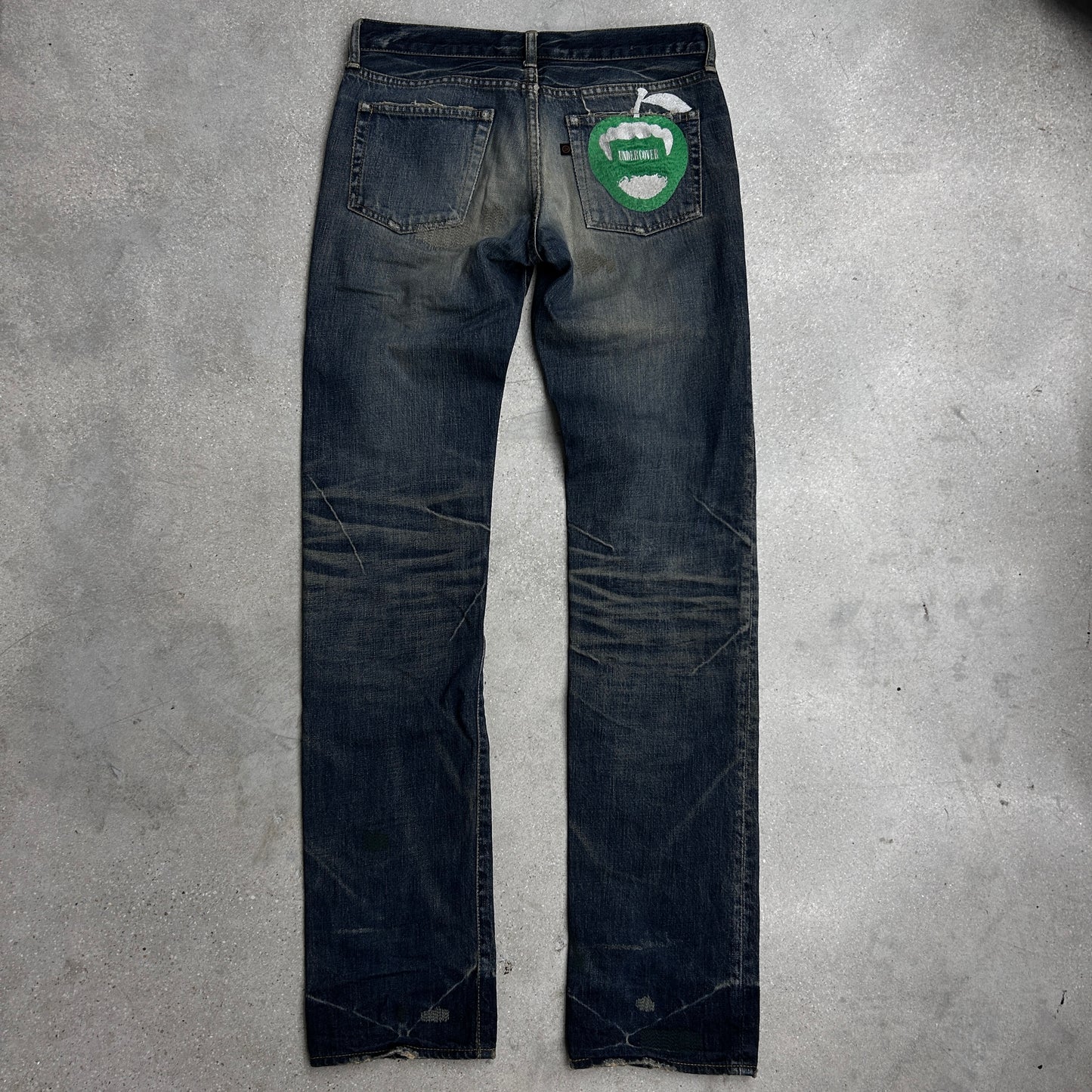 Undercover AW07 Apple Fang denim