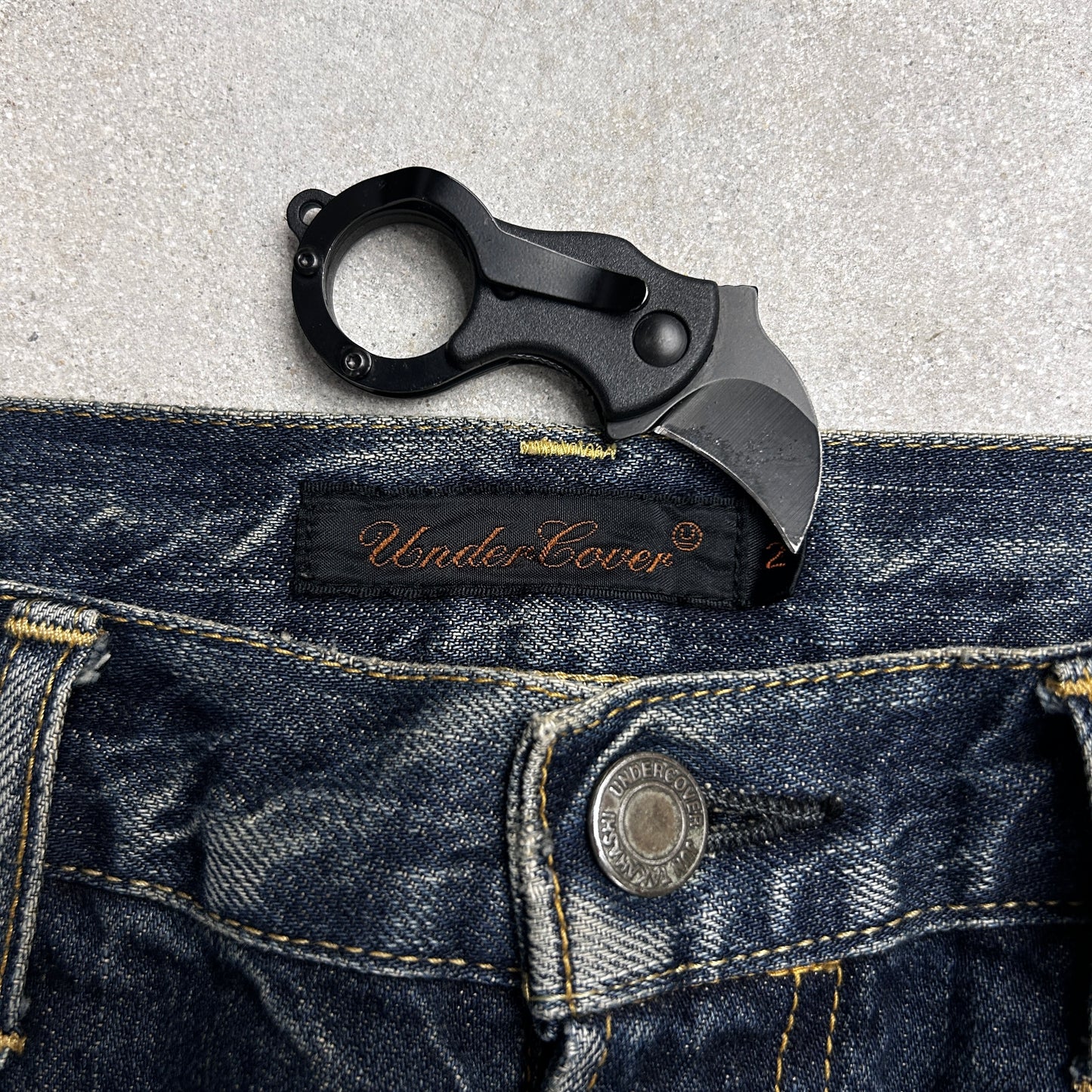 Undercover AW07 Apple Fang denim