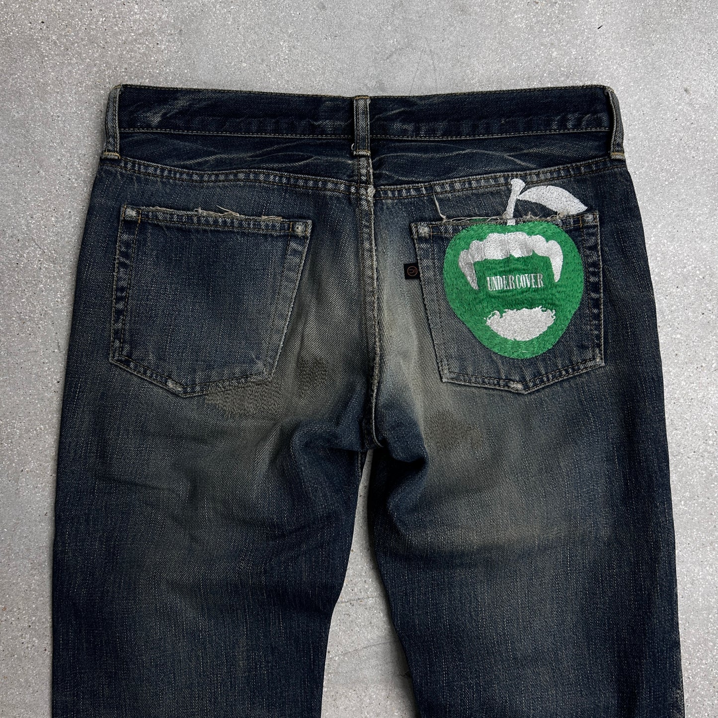 Undercover AW07 Apple Fang denim
