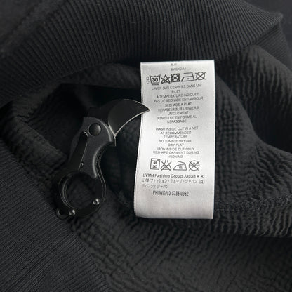 Givenchy Destroyed Logo Pullover Hoodie